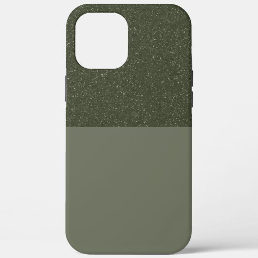 iPhone Case mit dem benutzerdefinierbaren Moss Gre (Rückseite)