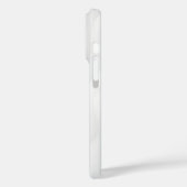 iPhone Case mit dem Blenden von White Wave (Rückseite / Links)