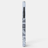 iPhone Case mit Eiskristall (Hinten/Links)