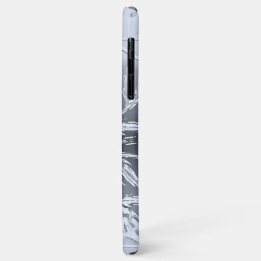 iPhone Case mit Eiskristall (Hinten/Links)