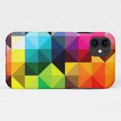 iPhone Case mit farbenfrohen geometrischen Mustern (Rückseite (Horizontal))