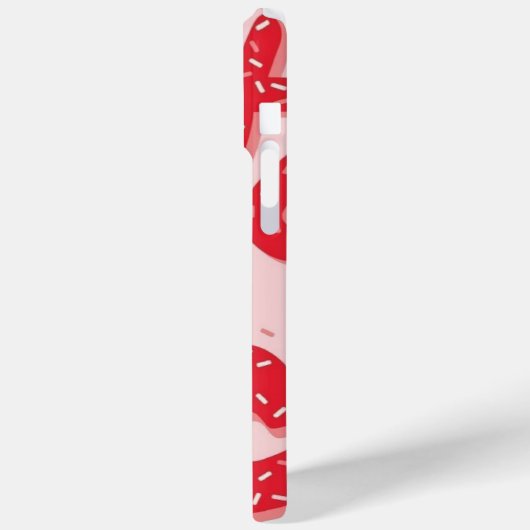 iPhone Case mit gespaltenen Herzen (Rückseite / Links)