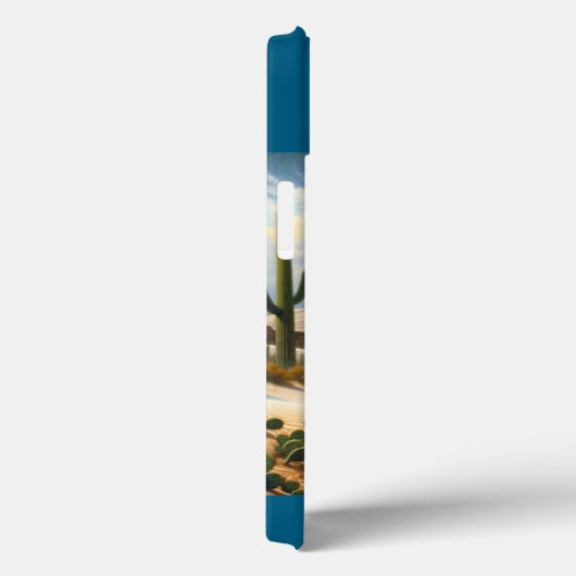 iPhone Case mit indigener Szene (Rückseite / Rechts)