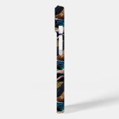 iPhone Case mit isländischen Puffins (Rückseite / Links)