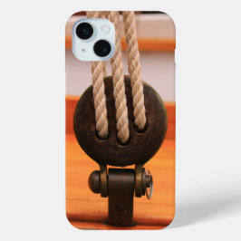 iPhone Case mit klassischem Holzsegler