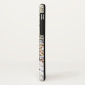 iPhone Case mit künstlerischem Leaf-Snow - Der Win (Hinten/Links)