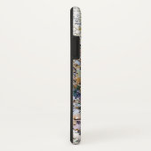 iPhone Case mit künstlerischem Leaf-Snow - Der Win (Hinten/Rechts)