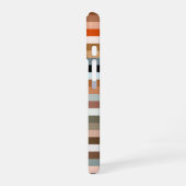 iPhone Case mit mehrfarbigem Streifenmuster iPhone 16 Hülle (Linke Seite)