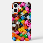 iPhone Case mit mehrfarbigen Beads (Rückseite)