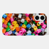 iPhone Case mit mehrfarbigen Beads (Rückseite (Horizontal))