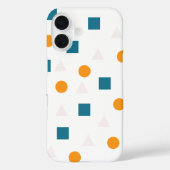 iPhone Case mit Minimalistisch geometrischem Muste (Rückseite)