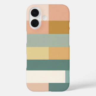 iPhone Case mit Minimalistischer geometrischer Far