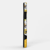 iPhone Case mit niedlichen, gelben Bienen (Hinten/Rechts)