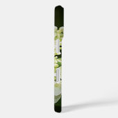 iPhone Case mit personalisierter Hydrangea-Blume (Rückseite / Rechts)