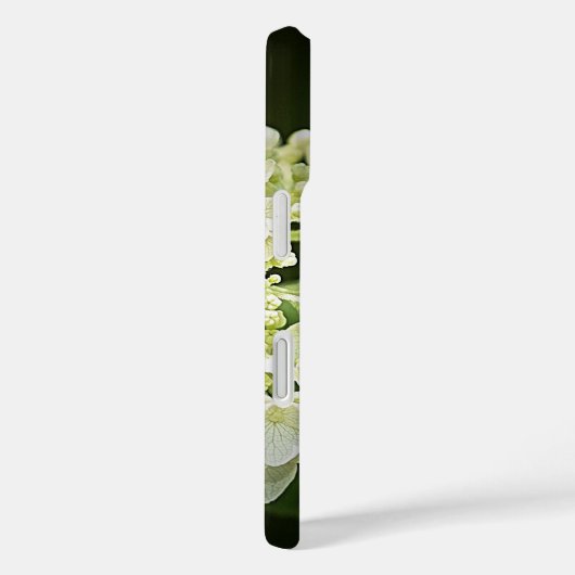 iPhone Case mit personalisierter Hydrangea-Blume (Rückseite / Rechts)