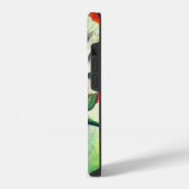 iPhone Case mit Red White Poppies iPhone Hülle (Linke Seite)