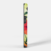 iPhone Case mit Red White Poppies iPhone Hülle (Rechte Seite)