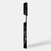 iPhone Case mit schwarzem Marmor Hülle (Rechte Seite)