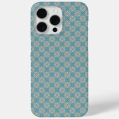 iPhone Case mit Vintager Geometrie (Rückseite)