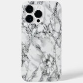 iPhone Case mit weißem Marmor (Rückseite)