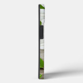 iPhone Case mit weißer Blume (Rückseite / Rechts)