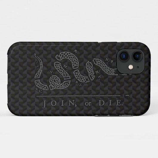 iPhone Case mitmachen oder Die (Rückseite (Horizontal))