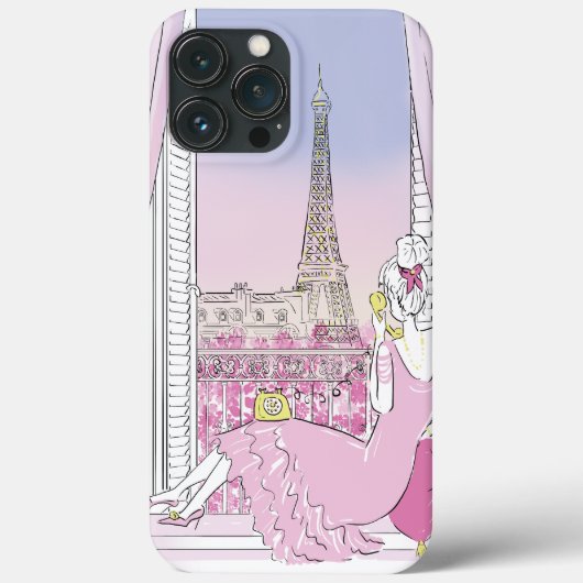 Iphone Case Paris Calling (Rückseite)
