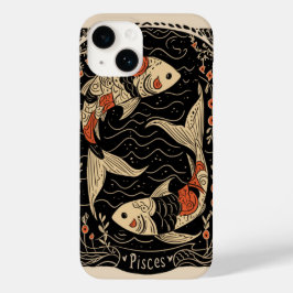iPhone Case Pisces tapesCelestial Zodiac Art
