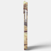 iPhone Case - Quarz in versteinertem Protokoll 3 R (Rückseite / Links)