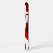 iPhone Case Rippling Design mit amerikanischer Fla Hülle (Linke Seite)