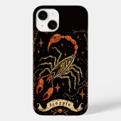 iPhone Case Scorpio Celestial Zodiac Art (Rückseite)