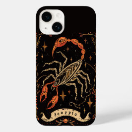 iPhone Case Scorpio Celestial Zodiac Art