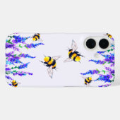 iPhone Case Spring Design für Blume und Bienen (Rückseite (Horizontal))