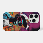 Iphone Case - Street graffiti art RAP and Hip Hop Hülle (Rückseite (Horizontal))