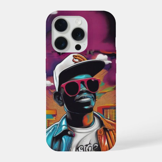 Iphone Case - Street graffiti art RAP and Hip Hop iPhone Hülle (Rückseite)