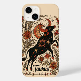 iPhone Case Taurus Celestial Zodiac Art