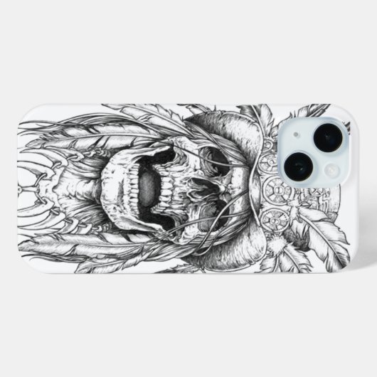 iPhone Case - Top Hat (Rückseite (Horizontal))