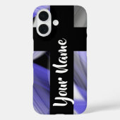 iPhone Case Trend Abstrakt Lavendel Violet (Rückseite)