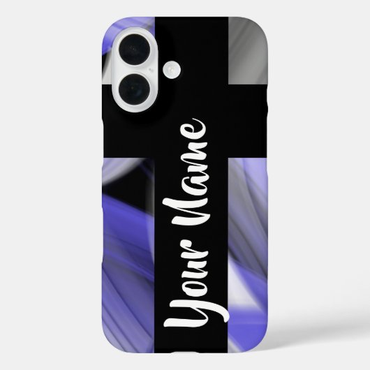 iPhone Case Trend Abstrakt Lavendel Violet (Rückseite)