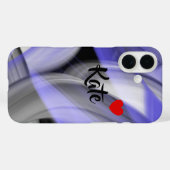 iPhone Case Trend Abstrakt Lavendel Violet (Rückseite (Horizontal))