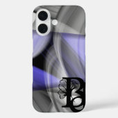 iPhone Case Trend Abstrakt Lavendel Violet (Rückseite)