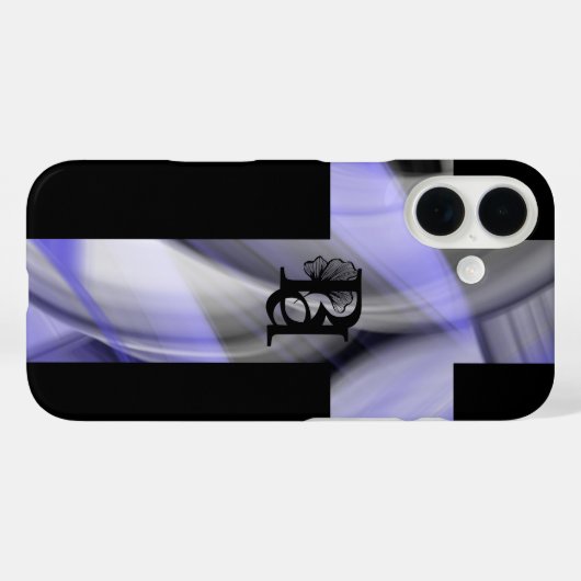iPhone Case Trend Abstrakt Lavendel Violet (Rückseite (Horizontal))
