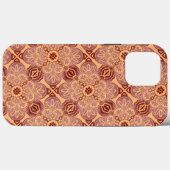iPhone-Case-Tribal-Pfirsichmauve Case-Mate iPhone Hülle (Rückseite (Horizontal))