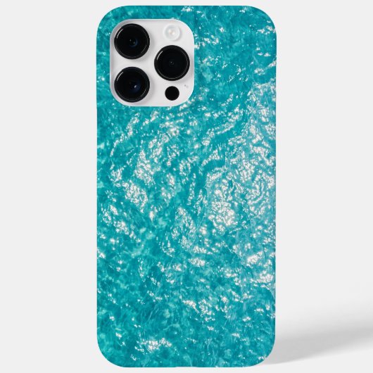 iPhone Case Turquoise Ocean Water (Rückseite)