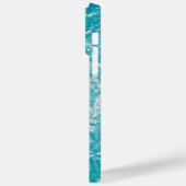 iPhone Case Turquoise Ocean Water (Rückseite / Links)