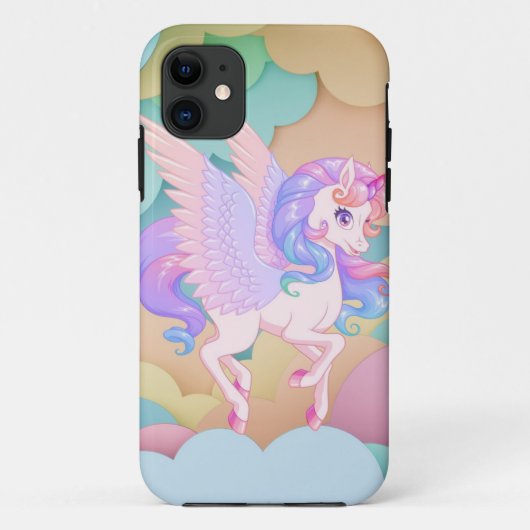 iPhone Case unicorn individuell anpassbar (Rückseite)