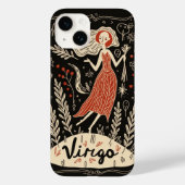iPhone Case Virgo Celestial Zodiac Art (Rückseite)