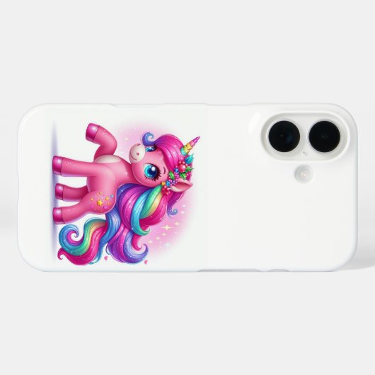 iPhone Case von Unicorn (Rückseite (Horizontal))