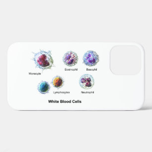 iPhone Case Weißblutzellen Leukozyten Diagramm