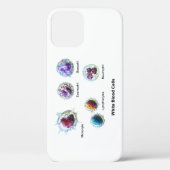 iPhone Case Weißblutzellen Leukozyten Diagramm (Rückseite)